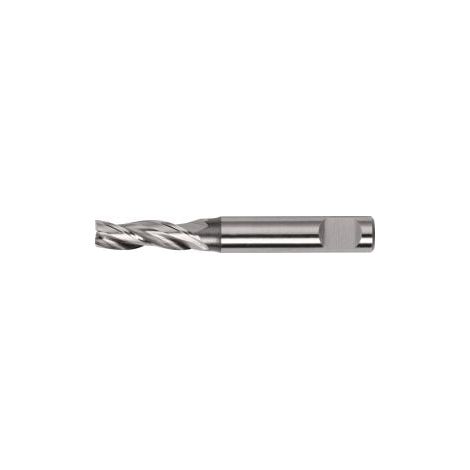 Minifraise à rainurer D.5mm HSS-Co8 Weldon Z.3 longue TECWERK (1/2)