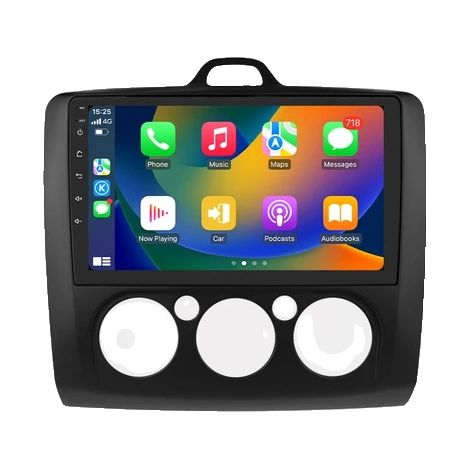 Lecteur multimédia pour voiture, Android 11, GPS intégré, P2 Noir Carplay (1/2)