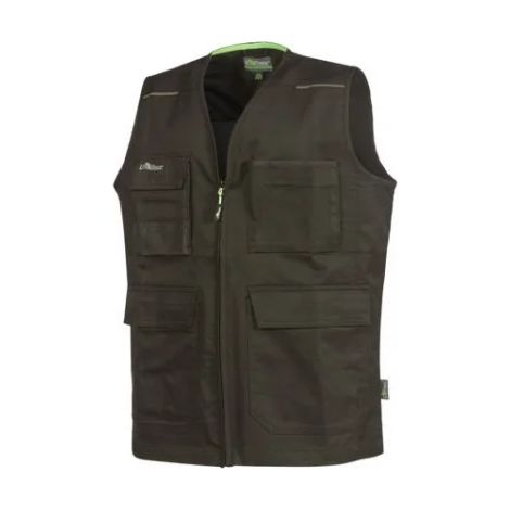U-Power HY353BC Gilet da lavoro black carbon - 5XL