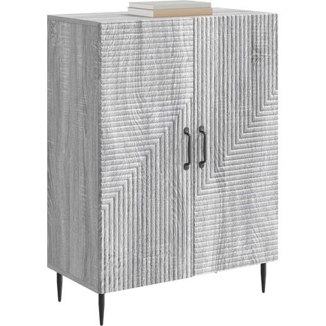 Sideboard/Anrichte/Buffet Graues Sonoma 66 x 34,5 x 89,5 cm Holzwerkstoff LXWW393608 (1/5)