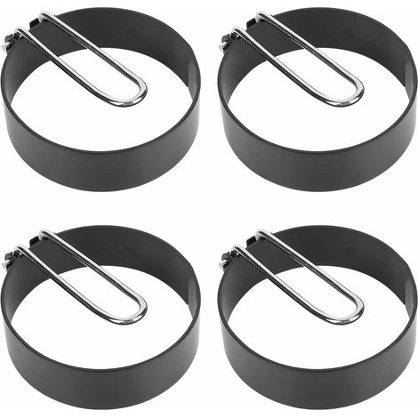cercles à œufs en acier inoxydable pour former les œufs au plat et faire des crêpes, outil de cuisine (1/5)