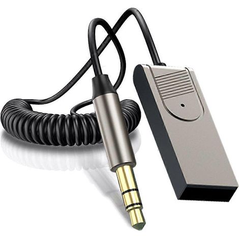 Récepteur Bluetooth 5.4 pour voiture (AUX), adaptateur convertisseur Bluetooth, mise à niveau audio sans fil Bluetooth pour anciens systèmes audio (1/5)
