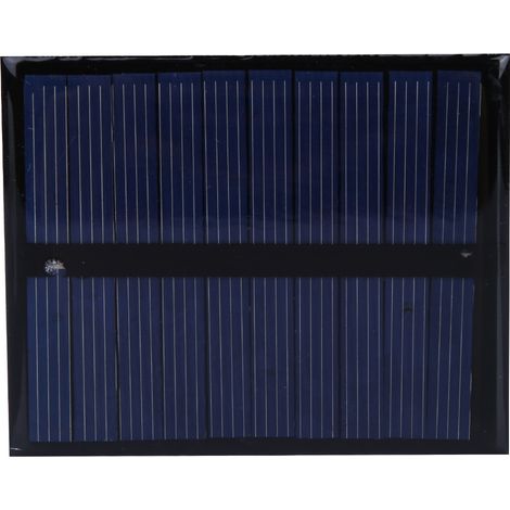 Chargeur de batterie solaire portable haute efficacité 0,5 W 5 V pour extérieur, à base de polysilicium (1/5)