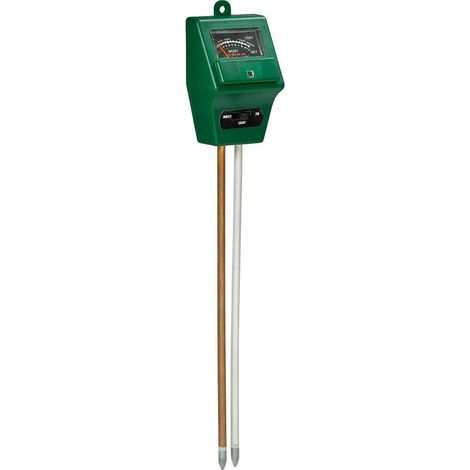 Herramienta de jardinería Stocker combi solar medición pH humedad