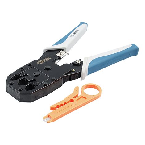 Crimpadora Ferrestock RJ45 / RJ11 Pelacables (1/5)