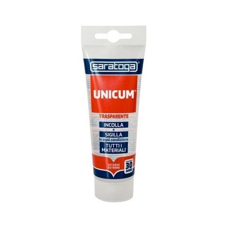 Saratoga SILICONE TRASPARENTE 130GR UNICUM