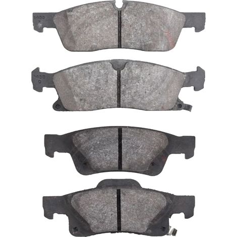 KIT PASTIGLIE FRENO ANTERIORI E POSTERIORI compatibile con DODGE DURANGO (WD) / PASTIGLIE FRENANTI AUTO OEM P37017,P37016 / SOSTITUZIONE DIRETTA / BASSA POLVERE / SILENZIOSO