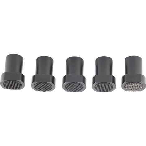 5 Blocages de Table en Alliage d'Aluminium 20mm, Arrêts Réglables pour Établi de Menuisier, Set de Chevilles de Serrage (1/5)