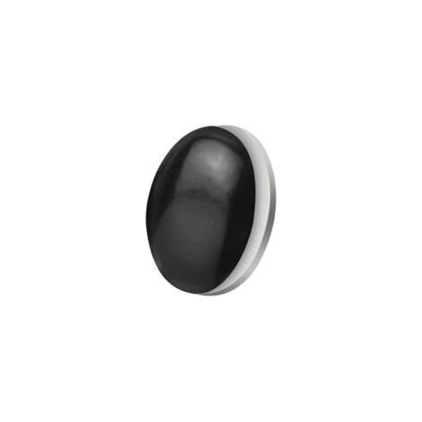 Juego de 12 sujetadores magnéticos para cortina de ducha, pesas para cortina de ducha, accesorios para cortina de ducha (negro) - Crezuo