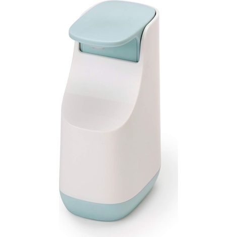 GROFOO Distributeur de Savon Compact à Pompe Plastique 350ML Buse Base Antidérapante Distributeur Compact pour Salle de Bain  Shampoing Lave-Mains Bouteille Liquide (1/5)