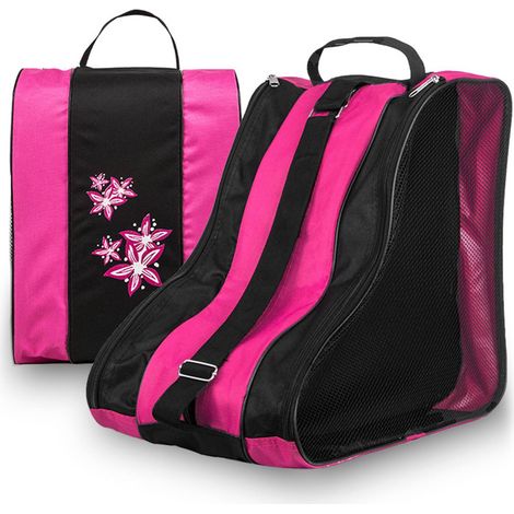 Sac de transport de patins, bandoulière réglable en tissu Oxford, étui de grande capacité pour enfants, patins à roulettes (1/5)