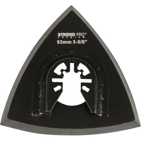 Werkzeug Strend Pro FS-V022, Schleifscheibenhalterung Klettverschluss, Träger für Multischleifer, 93 mm (1/4)