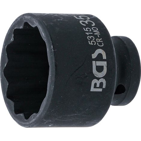 Llave de vaso bgs 5315 diseño corto anillo de goma (1/4)