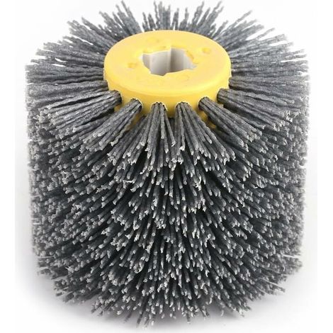Brosse de Polissage de broyage de Roue de Dessin de Fil Roue de Polissage à disques empilés Disque Polissage Buffing Pads Roues 100 x 120 mm 120 Roue