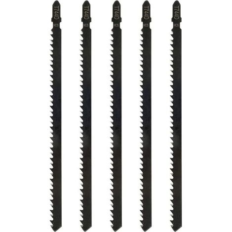 Stück professionelle 180-mm-Stichsägeblätter T744D zum Sägen von Holz und Metall. Stichsägenzubehör, kompatibel mit Bosch, Metabo usw.