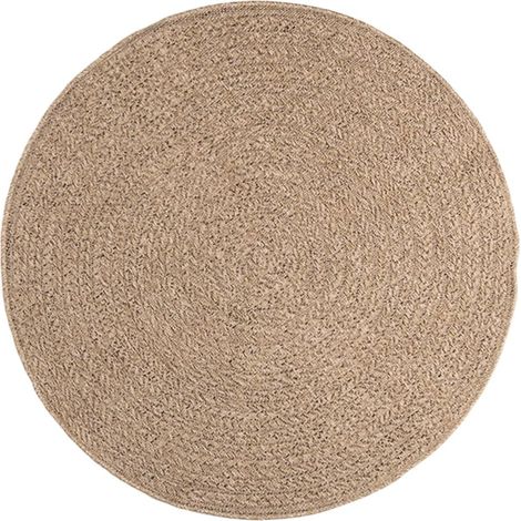 Rug ZIZUR 120 cm Jute Look Indoor and Outdoor vidaXL