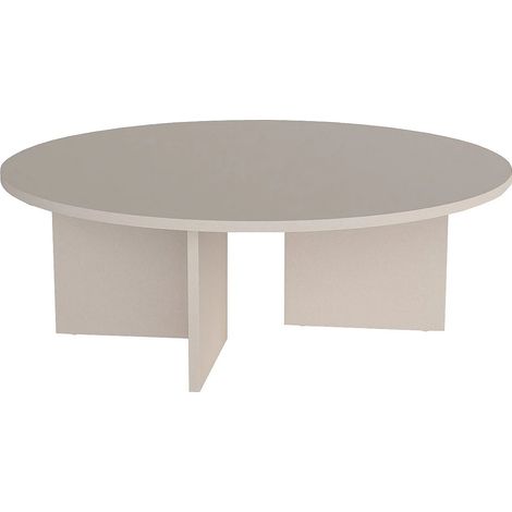 Tavolino rotondo Beige - TOPANIA (1/5)