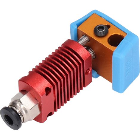 Pièce de rechange pour tête d'extrusion : kit de buse MK8 en laiton de 4 mm, accessoire pour imprimante 3D CR-10 Ender 3 (1/5)