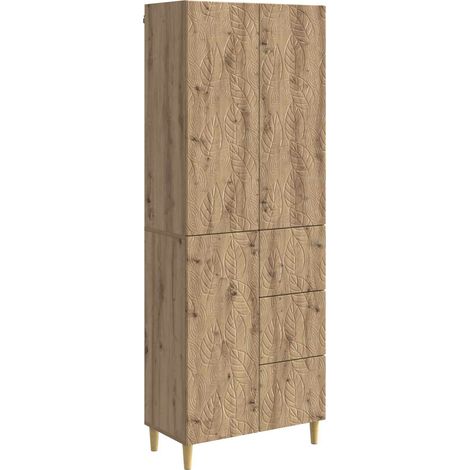 2 pcs Roble Artesanal vidaXL