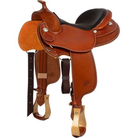 16", Cognac/Marrone: Sella westwood basic all round border 13 cognac