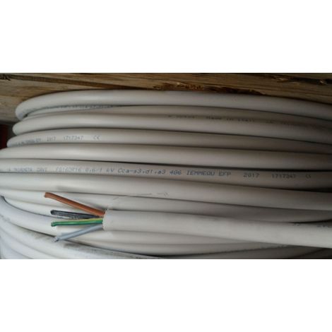 Cavi al metro cavo fg16or16 multipolare fg16 4 conduttori da 6mmq con giallo verde fg7-4gx6 fg16or16-4gx6