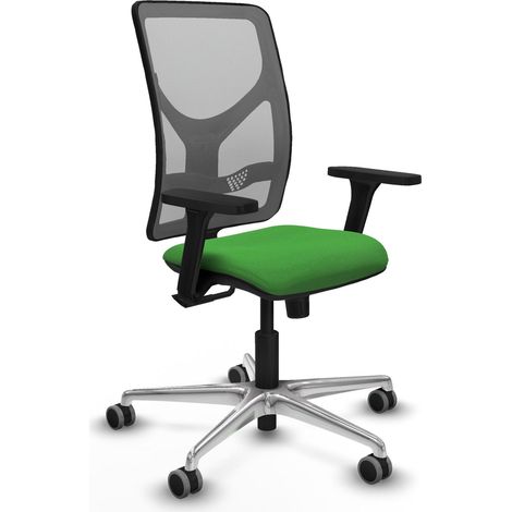 Silla de oficina piqueras y crespo Motilla negro brazos ajustables (1/2)