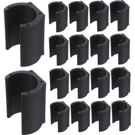 Patins antidérapants en plastique faciles à installer, lot de 20 (1/5)