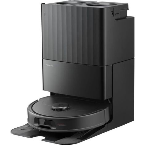Roborock QR 598 aspirador robot negro con función de lavado