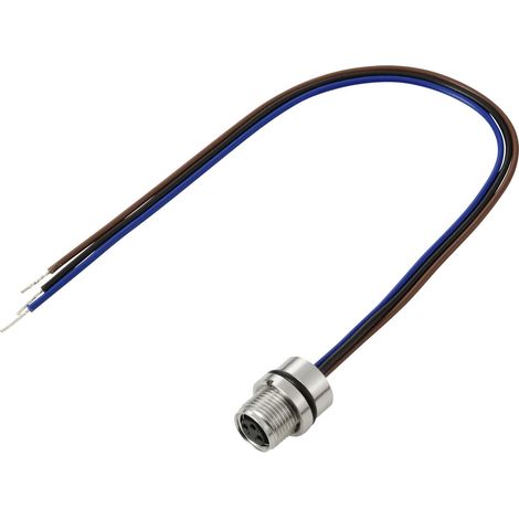 TRU COMPONENTS TC-13751908 Anschlussleitung M8 x 1, M10 x 0.75 Buchse, gerade 0.2 m Polzahl Sensoren