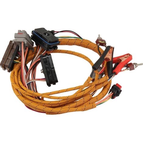 Faisceau de câblage de test ECM moteur pour Caterpillar séries C/D C4.4 C6.4 C6.6 C7 C-9 C13 C15 3126B (1/5)