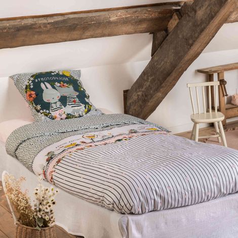 Parure de lit enfant Jardinage 200x200 cm (1/5)