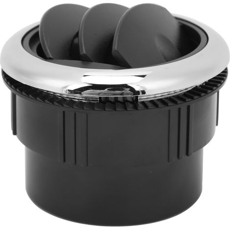 Tapa universal redonda de 87 mm de ABS galvanizado para salida de aire acondicionado de autocaravanas, barcos, autobuses y coches (Φ87/75/70) (1/5)