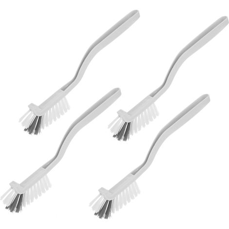 Brosse à récurer de cuisine, brosse de nettoyage d'angle, brosse à récurer à angle droit pour évier, vaisselle, casserole, coins, carreaux, lignes de fenêtre, rail avec poils rigides pour le (1/5)