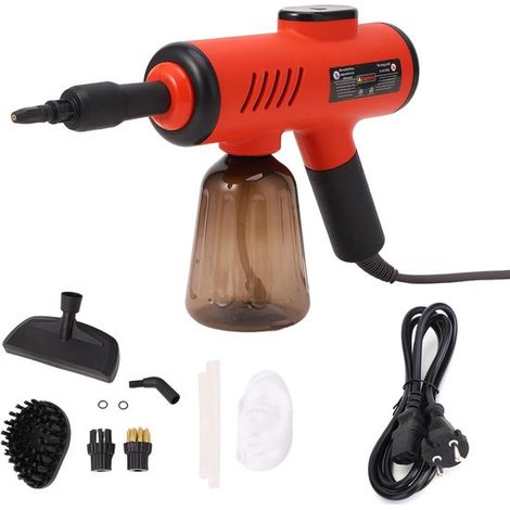 Nettoyeur vapeur portatif,1200 W,220 V,réservoir de 600 ml,idéal pour le nettoyage des fenêtres,meubles rembourrés,carrelages et moquettes