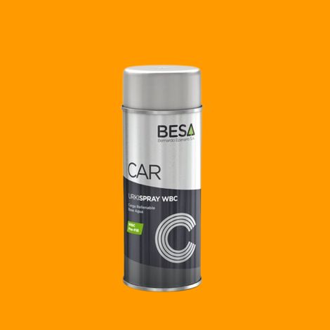 Bombe de peinture Jaune Melon RAL 1028 Satin