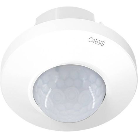ORBIS Zeitschalttechnik OB137820 Da parete, Da incasso Rilevatore di movimento ad infrarossi passivo PIR 360 ° Bianco I