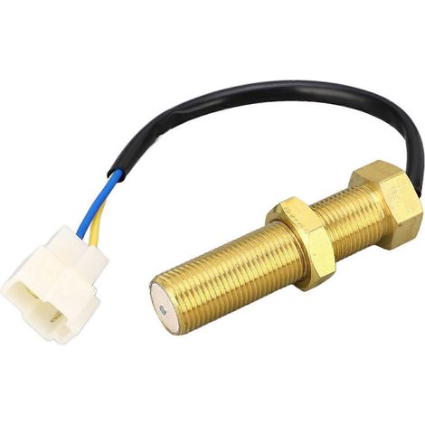Drehzahlsensor für Dieselgeneratoren, 2 Ausgangsklemmen, Schutzart IP44, magnetoelektrischer Drehzahlsensor, 50 V