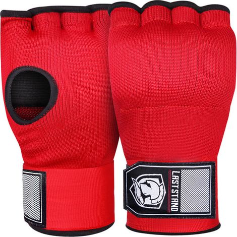 Bandages de boxe gel avec gants rembourrés MMA, élastiques à fixation rapide, lot d'entraînement pour sac de frappe et boxe thaïlandaise