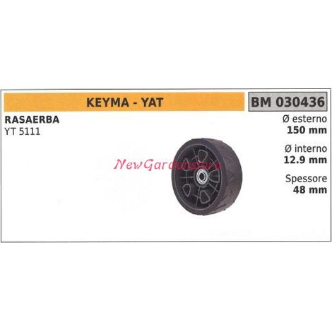 KEYMA rueda de cortadora de césped YT 5111 030436