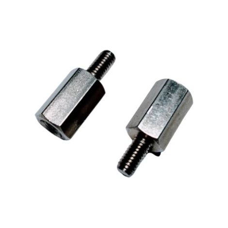 Entretoise filetée RS PRO, longueur 46mm, Mâle / Femelle, M3 x M3 ( Prix pour Paquet de 10 )