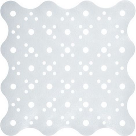TAPPETO DOCCIA QUADRO CM 51 X 51 Bianco