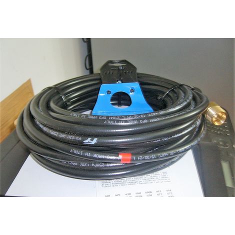 KIT PULIZIA TUBAZIONI SONDA STURATUBI 16mt IDROPULITRICE 46366 A. REVERBERI (1/2)
