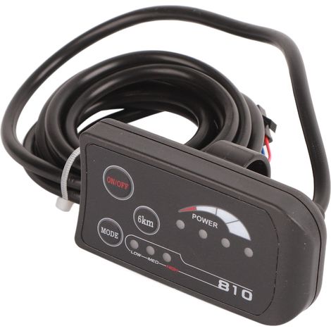 Panneau de commande à affichage LED 810 pour vélos électriques avec câble à 5 fils (1/5)