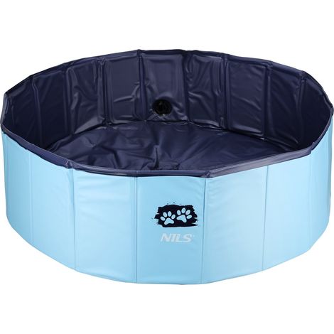 Piscina plegable para perros, 100 x 30 cm, baño portátil para mascotas