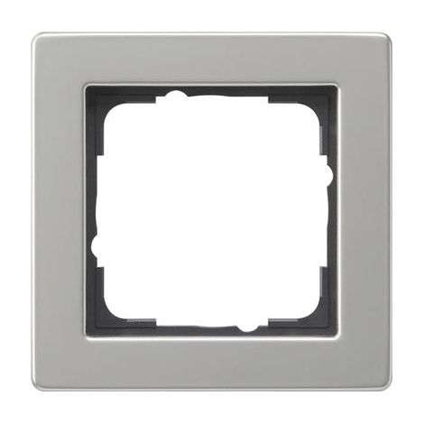 GIRA 021133 E2 CADRE DE FINITION, ARGENT
