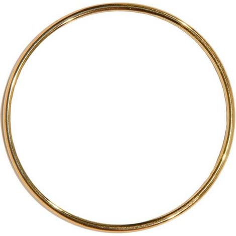Piovaccari Metal Ring D 65 Mm H 2,8 Mm Light Gold 12 Pz (1/3)