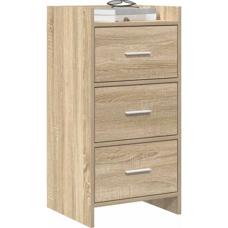 Sideboard/Anrichte/Buffet Sonoma-Eiche 40 x 36 x 80 cm Holzwerkstoff LXWW534791 (1/5)