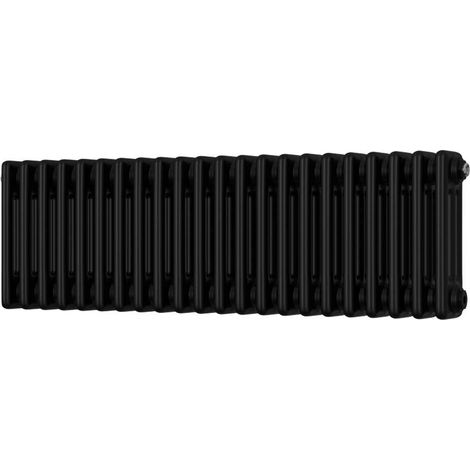 Alpha - Black Column Radiator H300mm x W999mm 3 Column (1/3)