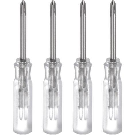 4Pcs Ph0 Mini Tournevis Phillips Transparent (1/5)