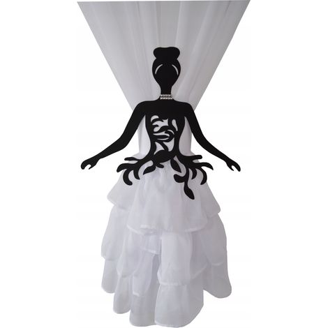 Fascia decorativa da ballerina in stile pin-up con ciondolo traforato.